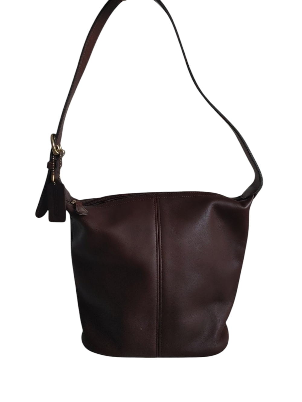 Vintage COACH Dark Brown Hobo Shoulder Bag